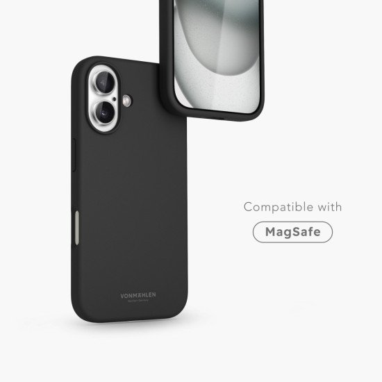 Vonmählen Soft Silicone Case coque de protection pour téléphones portables 17 cm (6.7") Housse Noir