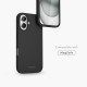 Vonmählen Soft Silicone Case coque de protection pour téléphones portables 17 cm (6.7") Housse Noir