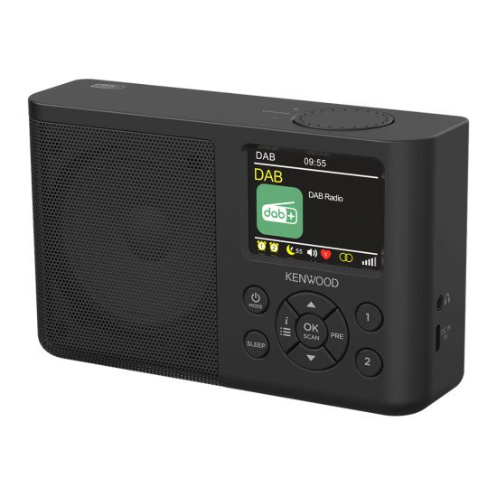 Kenwood CR-M33DAB Portable Numérique Noir
