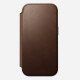 Nomad Modern Leather Folio coque de protection pour téléphones portables 16 cm (6.3") Housse Marron