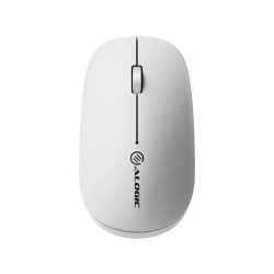 ALOGIC AMBT4KWH souris Voyage Ambidextre RF sans fil + Bluetooth