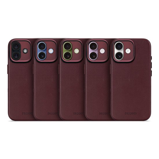Decoded D26IPO17BC1DY coque de protection pour téléphones portables 16 cm (6.3") Housse Bourgogne
