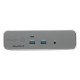 Targus DOCK230EUZ station d'accueil Avec fil Thunderbolt 5 Argent