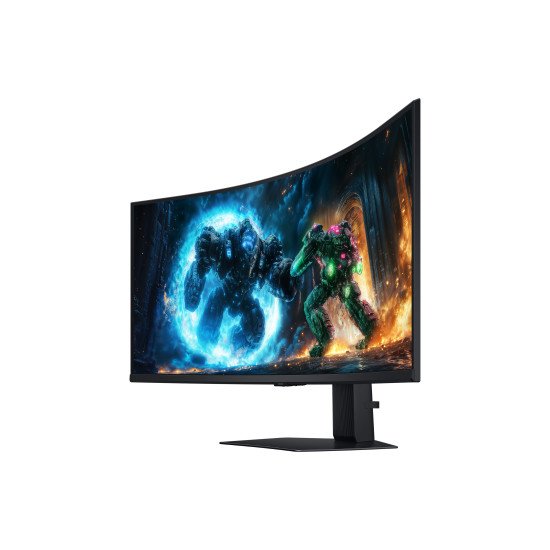 Samsung G75F écran PC 101,6 cm (40") 5120 x 2160 pixels WUHD LCD Noir