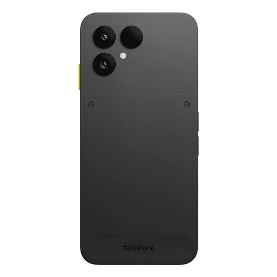 Fairphone The (Gen 6) 16 cm (6.31") Double SIM Android 15 5G USB Type-C 8 Go 256 Go 4415 mAh Noir