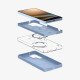 Spigen Silicone Fit (MagFit) coque de protection pour téléphones portables 17,5 cm (6.9") Housse Bleu Spigen Silicone Fit (MagFit) coque de protection pour téléphones portables 17,5 cm (6.9") Housse Bleu