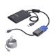 StarTech.com Adaptateur de PC Portable pour Crash Cart, Console KVM USB/VGA/Mini DisplayPort, Transfert de Fichiers et Capture Vidéo, Conforme TAA