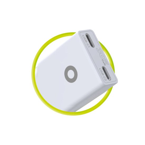 Mobile Origin MO-GAN30W-MO18 chargeur d'appareils mobiles Universel Blanc Secteur Charge rapide Intérieure