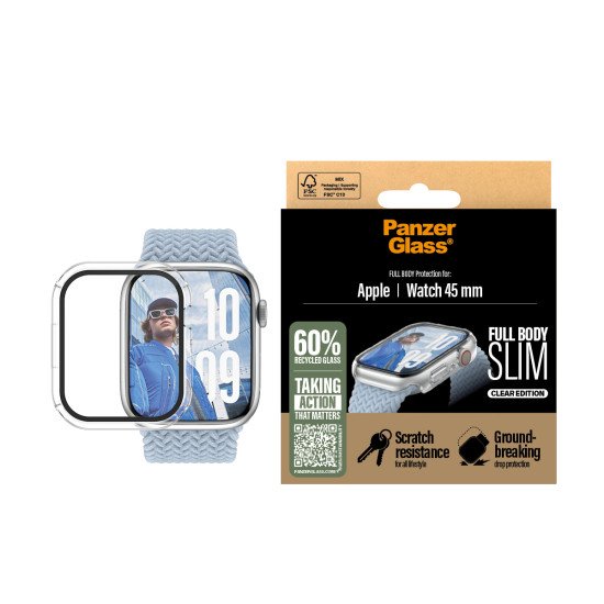 PanzerGlass 3714 accessoire intelligent à porter sur soi Couverture Transparent Polyéthylène téréphthalate (PET) PanzerGlass 3714 accessoire intelligent à porter sur soi Couverture Transparent Polyéthylène téréphthalate (PET)
