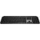 Logitech Master MX Keys S for Mac clavier Bureau RF sans fil + Bluetooth AZERTY Français Aluminium, Noir