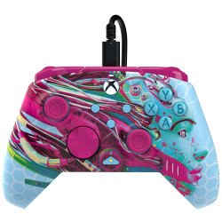 PDP REMATCH GLOW Advanced Multicolore USB Manette de jeu Analogique/Numérique PC, Xbox One, Xbox Series S, Xbox Series X PDP REMATCH GLOW Advanced Multicolore USB Manette de jeu Analogique/Numérique PC, Xbox One, Xbox Series S, Xbox Series X