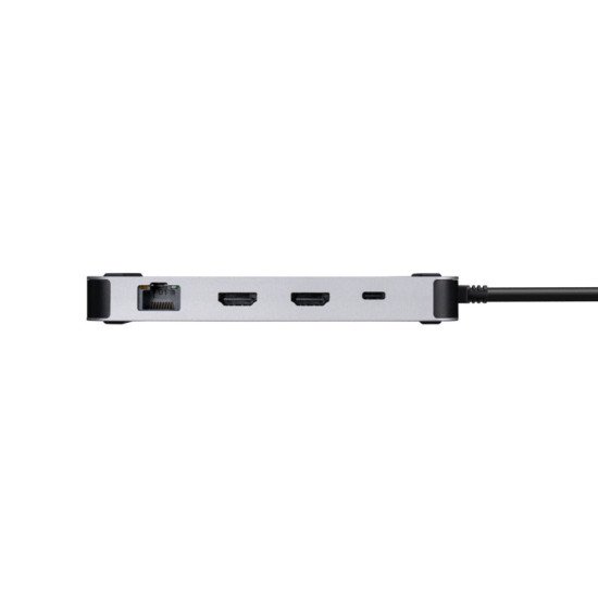 Targus DOCK429GL station d'accueil Avec fil USB4 Argent
