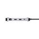 Targus DOCK429GL station d'accueil Avec fil USB4 Argent
