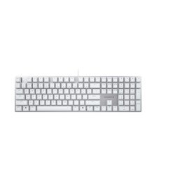 CHERRY KC 200 MX clavier Universel USB QWERTY Anglais Argent, Blanc