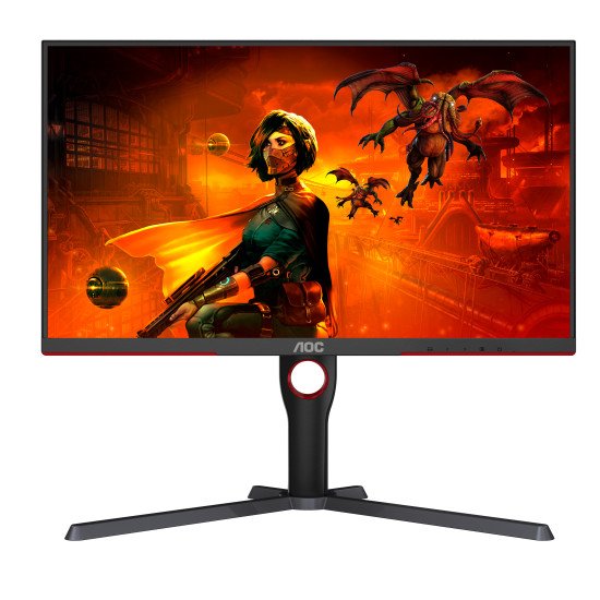 AOC G3 U27G3X écran PC 68,6 cm (27") 3840 x 2160 pixels 4K Ultra HD LED Noir, Rouge