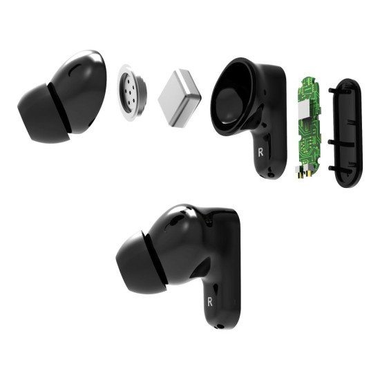 Port Designs PORT Connect 912007 casque Sans fil Ecouteurs Appels/Musique Bluetooth Noir