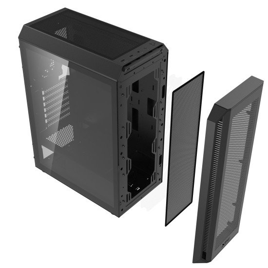 XPG VALOR AIR PLUS Midi Tower Noir