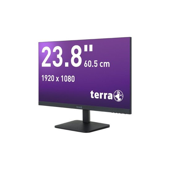 TERRA LCD/LED 2427W V3 black HDMI, DP, USB-C, GREENLINE PLUS écran PC 60,5 cm (23.8") Full HD Noir