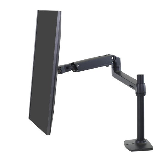 Ergotron LX Series LX DESK MOUNT LCD MONITOR ARM TALL POLE 86,4 cm (34") Noir Bureau