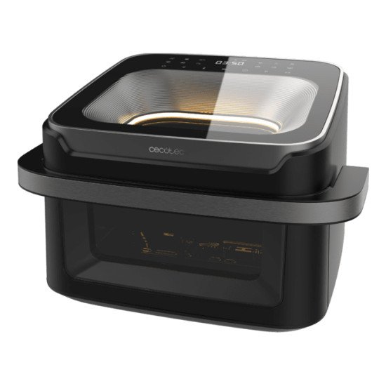 Cecotec Cecofry Advance 10000 Full Vision Double 10 L Autonome 2200 W Friteuse d'air chaud Noir
