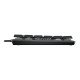 CHERRY KC 500 MX LP clavier maison/bureau USB QWERTY Anglais américain Noir