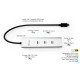 i-tec Metal USB-C Charging HUB 5port with USB-C video 8K + Power Delivery 85W