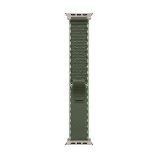 Apple MFT44ZM/A accessoire intelligent à porter sur soi Bande Vert Titane, Polyester, Spandex, Nylon