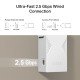 TP-Link BE3600 Émetteur et récepteur réseau Blanc 2500 Mbit/s