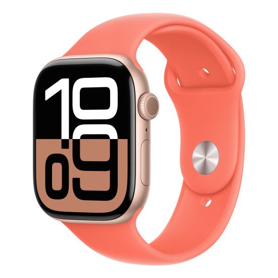 Apple MDT64ZM/A accessoire intelligent à porter sur soi Bande Orange Fluoroélastomère