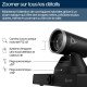HP Poly Caméra intelligente TAA Poly Studio E60 4K MPTZ avec zoom optique 12x
