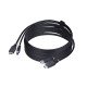 StarTech.com Câble KVM HDMI de 3 m et USB 5Gbps, 4K 60Hz, Câble Combo HDMI 2.0 et USB pour Commutateurs/Switchs KVM StarTech.com Câble KVM HDMI de 3 m et USB 5Gbps, 4K 60Hz, Câble Combo HDMI 2.0 et USB pour Commutateurs/Switchs KVM