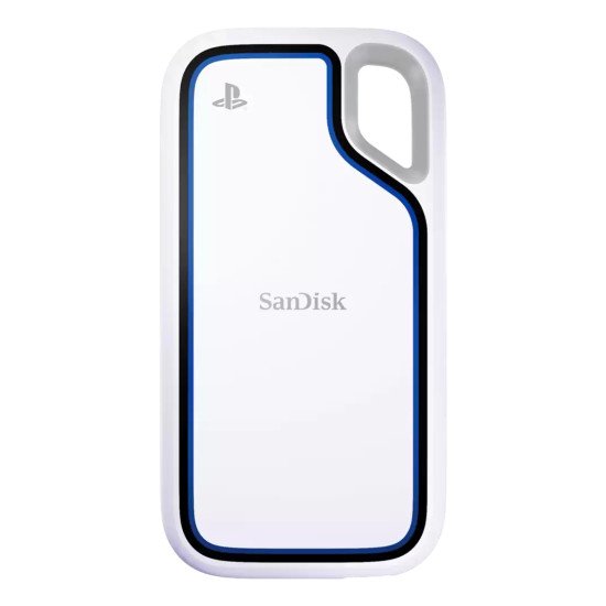 SanDisk SDSSDE62P-1T00-G25 lecteur à circuits intégrés externe 1 To USB Type-C 3.2 Gen 2 (3.1 Gen 2) Blanc