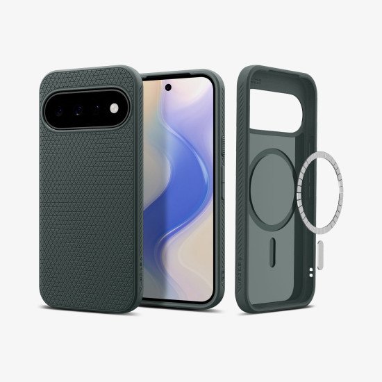 Spigen Liquid Air (Mag Fit) coque de protection pour téléphones portables 16 cm (6.3") Housse Vert foncé