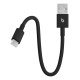 Apple MEQL4ZM/A câble USB USB 2.0 0,2 m USB A USB C Noir