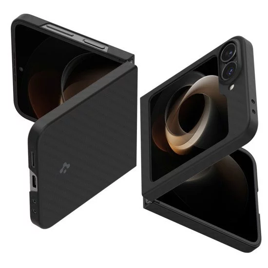 Spigen Air Skin Aramid coque de protection pour téléphones portables 17 cm (6.7") Housse Noir Spigen Air Skin Aramid coque de protection pour téléphones portables 17 cm (6.7") Housse Noir