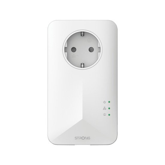 Strong POWERL1000DUOWIFIEUV2 Adaptateur réseau CPL 1000 Mbit/s Ethernet/LAN Wifi Blanc 2 pièce(s) Strong POWERL1000DUOWIFIEUV2 Adaptateur réseau CPL 1000 Mbit/s Ethernet/LAN Wifi Blanc 2 pièce(s)