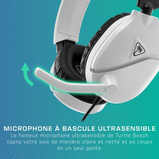 Turtle Beach Recon 70 Casque Avec fil Arceau Jouer Noir, Blanc Turtle Beach Recon 70 Casque Avec fil Arceau Jouer Noir, Blanc