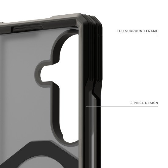 Urban Armor Gear 214564113131 coque de protection pour téléphones portables 20,3 cm (8") Housse Cendre