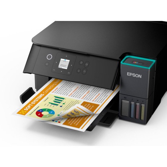Epson EcoTank ET-2951 Jet d'encre A4 4800 x 1200 DPI 33 ppm Wifi Epson EcoTank ET-2951 Jet d'encre A4 4800 x 1200 DPI 33 ppm Wifi