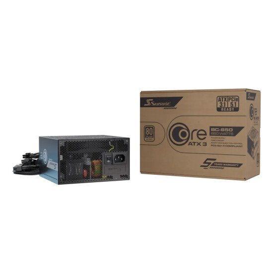 Seasonic CORE BC-850 ATX 3.1 unité d'alimentation d'énergie 850 W 20+4 pin ATX Noir