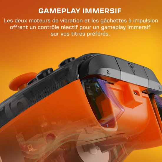 Turtle Beach Rematch Core – Camouflage noir fantôme/orange Turtle Beach Rematch Core – Camouflage noir fantôme/orange