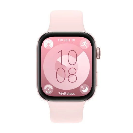 Huawei WATCH Fit 3 4,62 cm (1.82") AMOLED Numérique 408 x 480 pixels Écran tactile Rose Wifi GPS (satellite) Huawei WATCH Fit 3 4,62 cm (1.82") AMOLED Numérique 408 x 480 pixels Écran tactile Rose Wifi GPS (satellite)