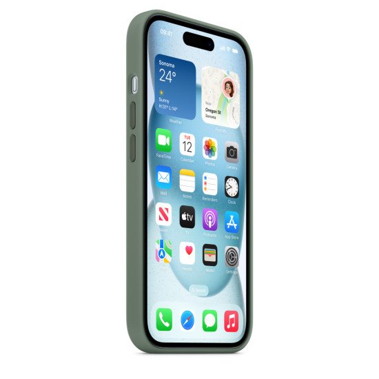 Apple MT0X3ZM/A coque de protection pour téléphones portables Vert