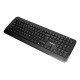 Targus AKM610UK clavier Souris incluse Universel RF sans fil QWERTY Anglais Noir