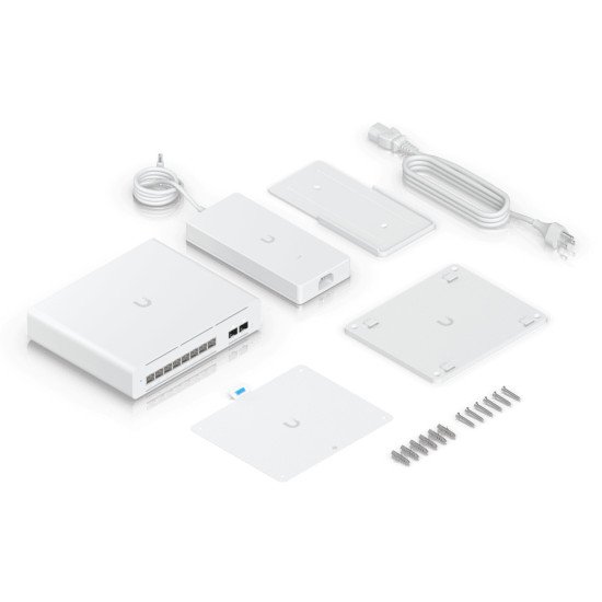Ubiquiti UniFi Pro XG 8 PoE Géré L2/L3 10G Ethernet (100/1000/10000) Connexion Ethernet POE Gris Ubiquiti UniFi Pro XG 8 PoE Géré L2/L3 10G Ethernet (100/1000/10000) Connexion Ethernet POE Gris