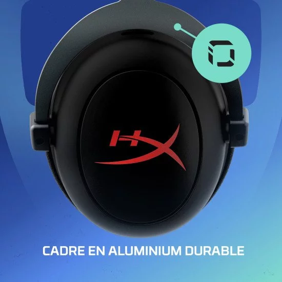 HyperX Casque de jeu sans fil Cloud II Core HyperX Casque de jeu sans fil Cloud II Core