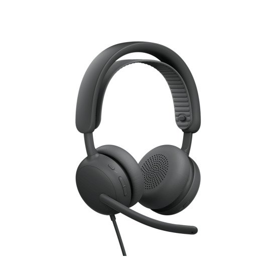Logitech Zone Wired 2 Casque Avec fil Arceau Appels/Musique USB Type-C / USB Type-A Graphite