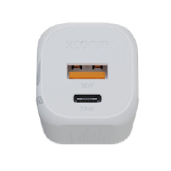 Xtorm X35BC0 chargeur d'appareils mobiles Universel Blanc Secteur Charge rapide Intérieure