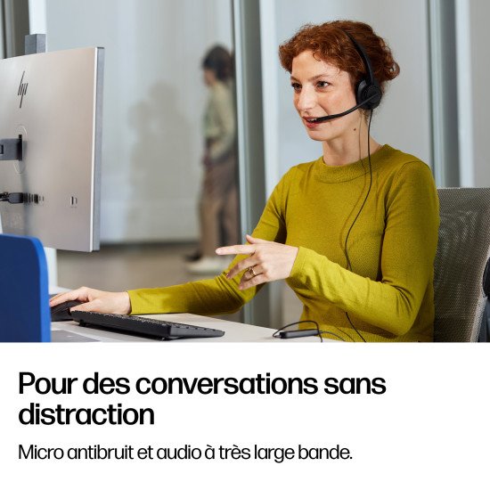 HP Poly Micro-casque filaire USB binaural Mission 425 Classic (en vrac)