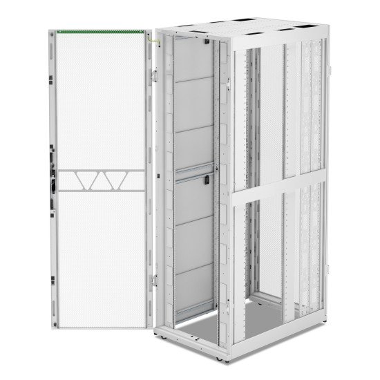 APC Rack NetShelter SX2 52U L800XP1200XH2436mm, blanc, avec panneaux latéraux